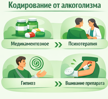 кодирование от алкоголизма в Мирном Архангельская обл. Санати